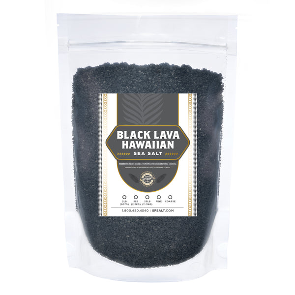 Hawaiian Black Lava Salt EPSOAK® by San Francisco Salt Company