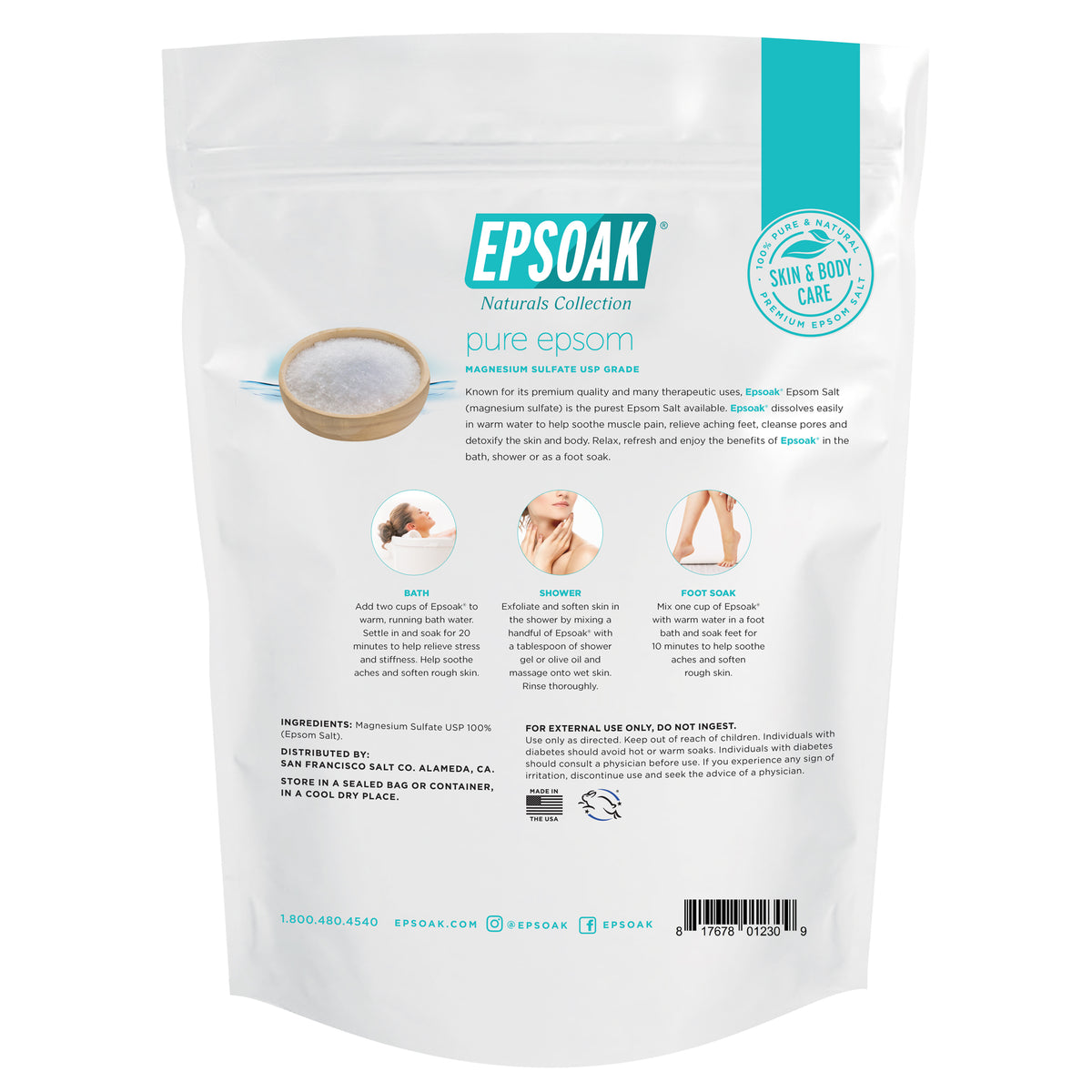 Pure USP Epsom Salt