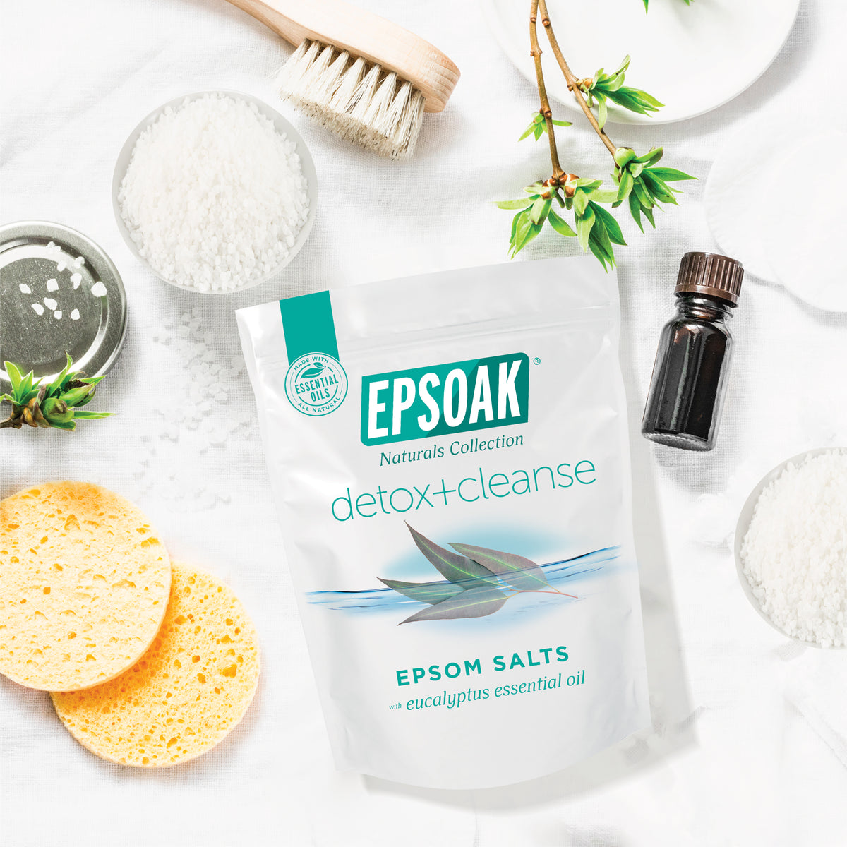Detox + Cleanse Epsom Salt 2 lbs