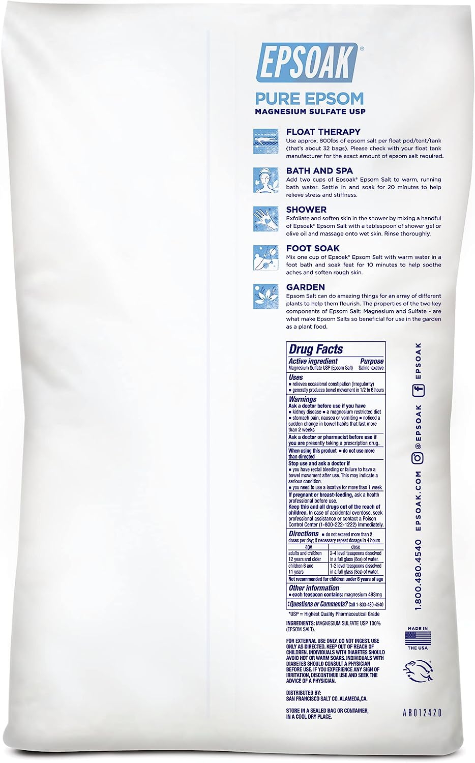 Epsoak Float Epsom Salt