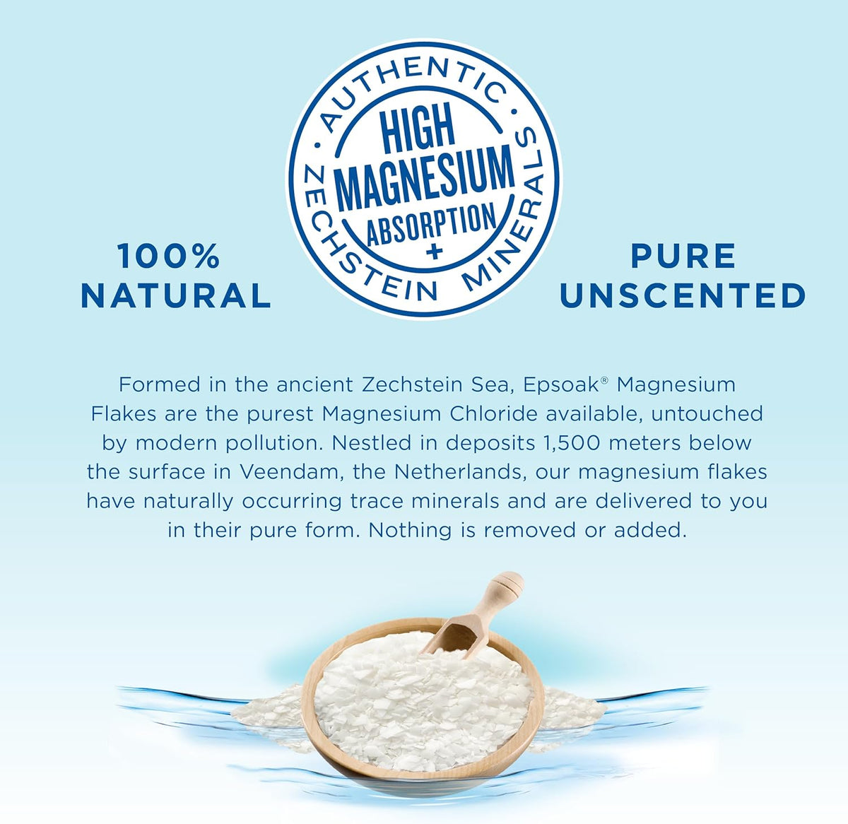 Epsoak Naturals Collection Magnesium Chloride Flakes