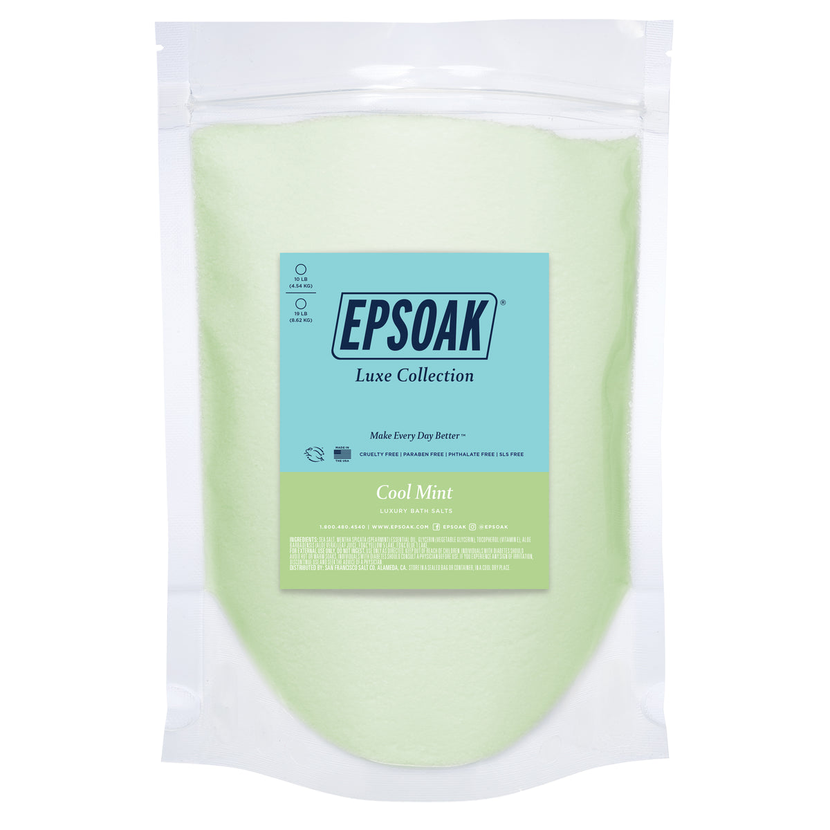 Cool Mint Bath Salts